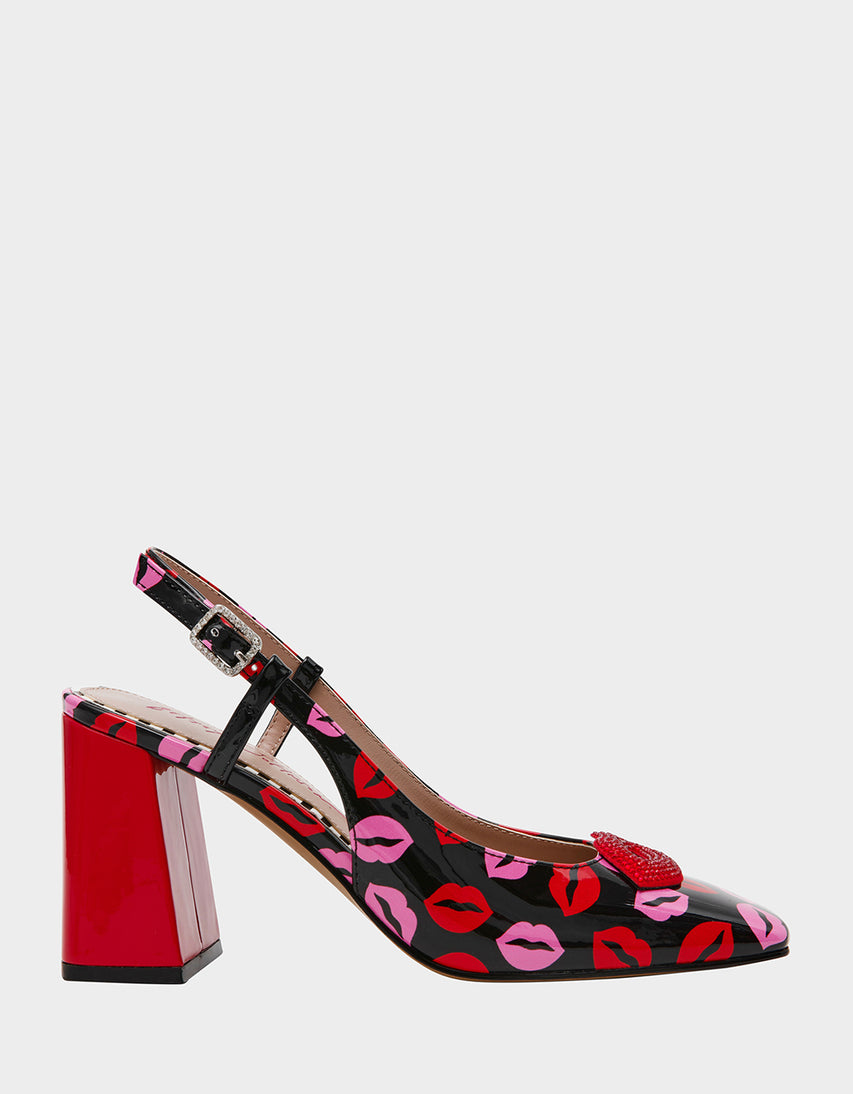 ASHHLEY MULTI LIPS - SHOES - Betsey Johnson