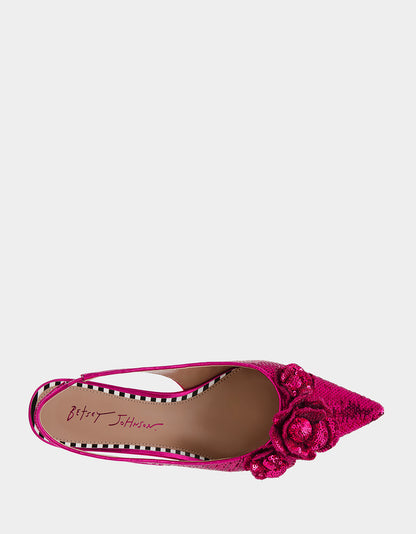 AURORRA FUCHSIA - SHOES - Betsey Johnson