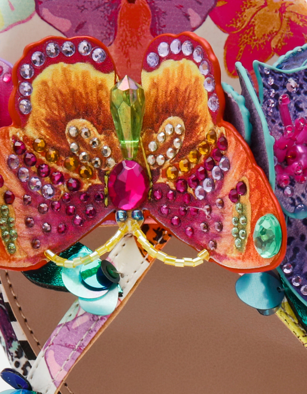 BEATRIZ WHITE MULTI - SHOES - Betsey Johnson