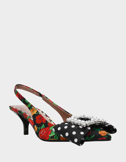 BIRDY BLACK ROSE MULTI - SHOES - Betsey Johnson