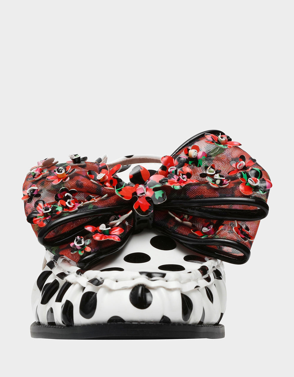 Betsey johnson shops polka dot bow purse