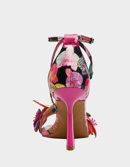 CAMILE BLACK MULTI - SHOES - Betsey Johnson