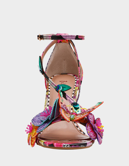 CAMILE BLACK MULTI - SHOES - Betsey Johnson