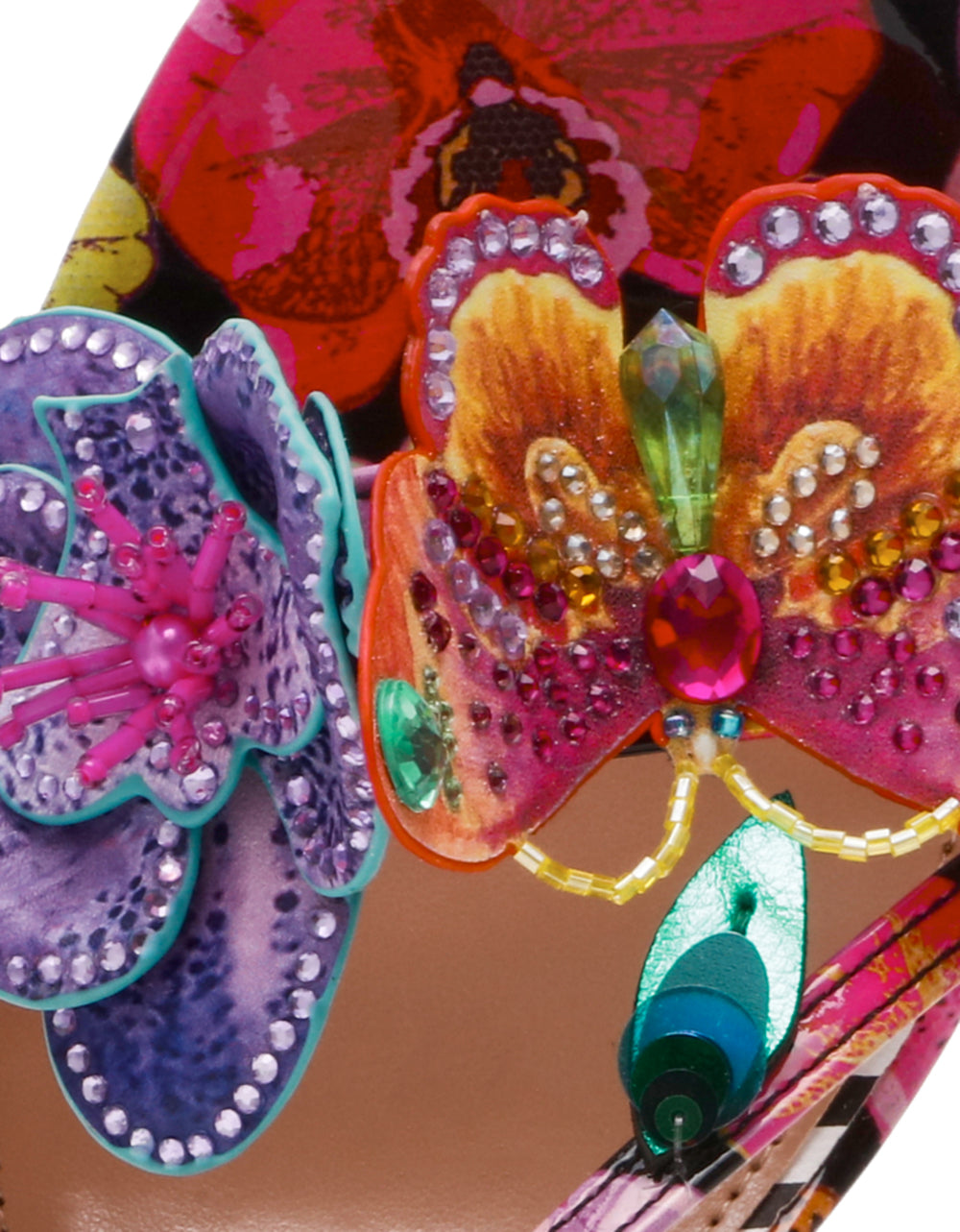 CAMILE BLACK MULTI - SHOES - Betsey Johnson