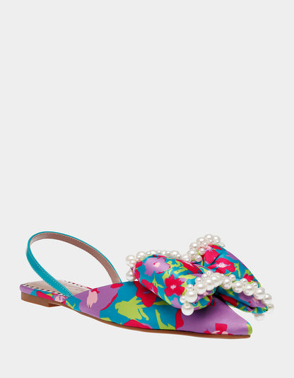 CAMILO GREEN MULTI - SHOES - Betsey Johnson