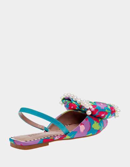 CAMILO GREEN MULTI - SHOES - Betsey Johnson