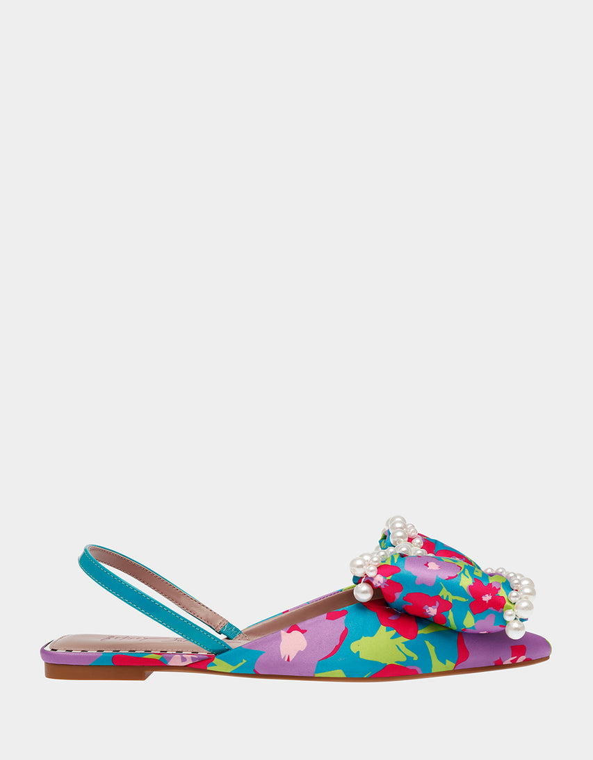 CAMILO GREEN MULTI - SHOES - Betsey Johnson