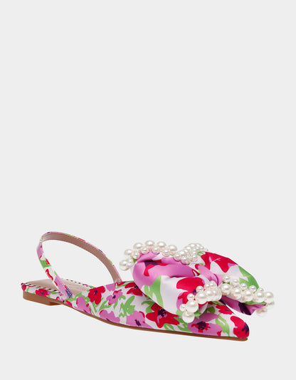 CAMILO WHITE MULTI - SHOES - Betsey Johnson