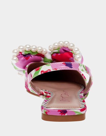 CAMILO WHITE MULTI - SHOES - Betsey Johnson