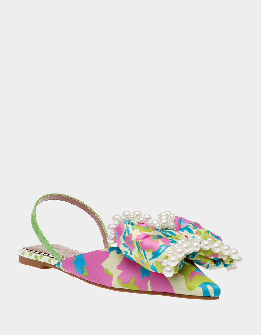 CAMILO YELLOW MULTI - SHOES - Betsey Johnson