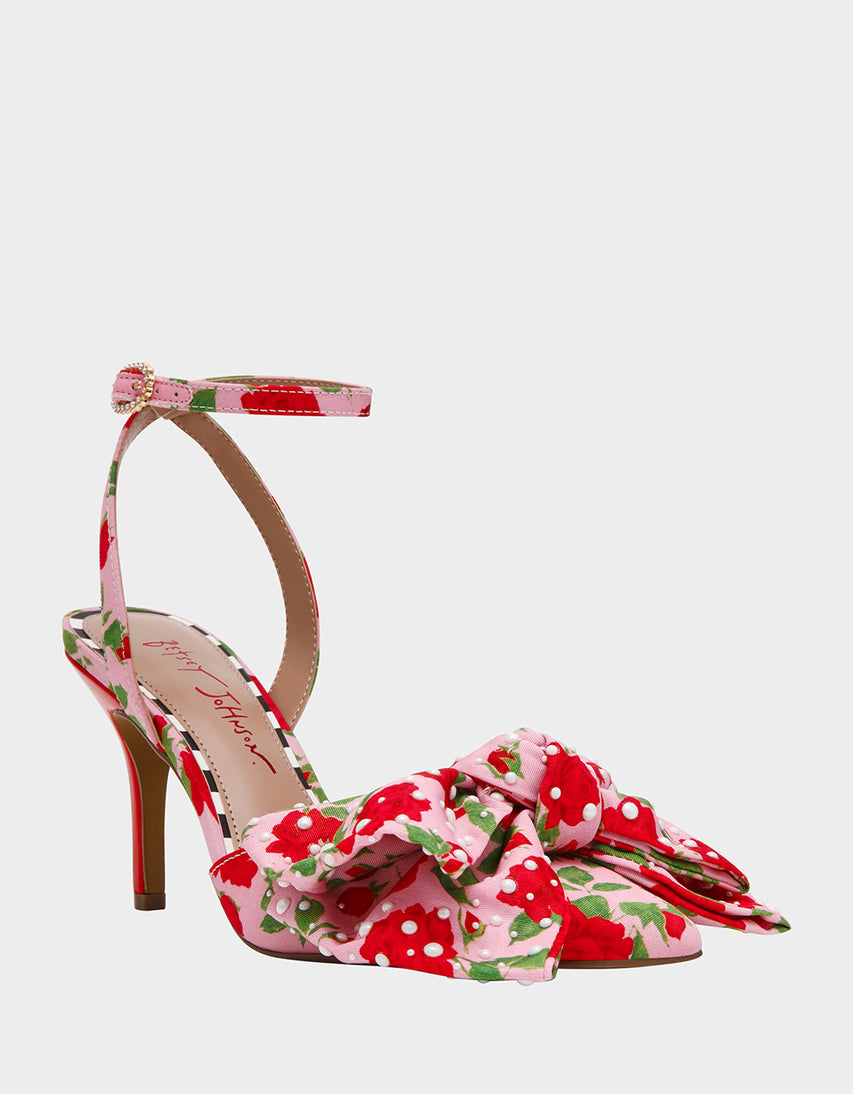 CAPRI PINK MULTI - SHOES - Betsey Johnson
