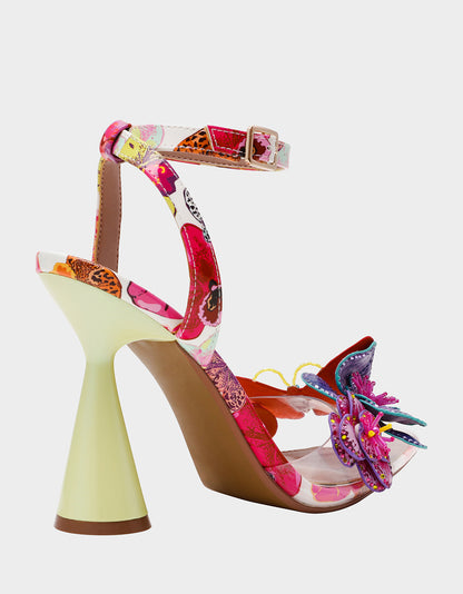 CHELSIE WHITE MULTI - SHOES - Betsey Johnson