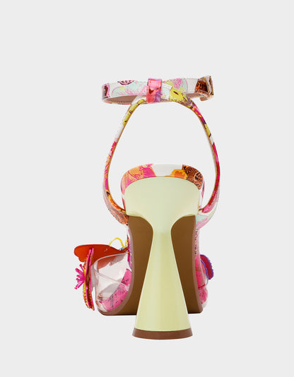 CHELSIE WHITE MULTI - SHOES - Betsey Johnson