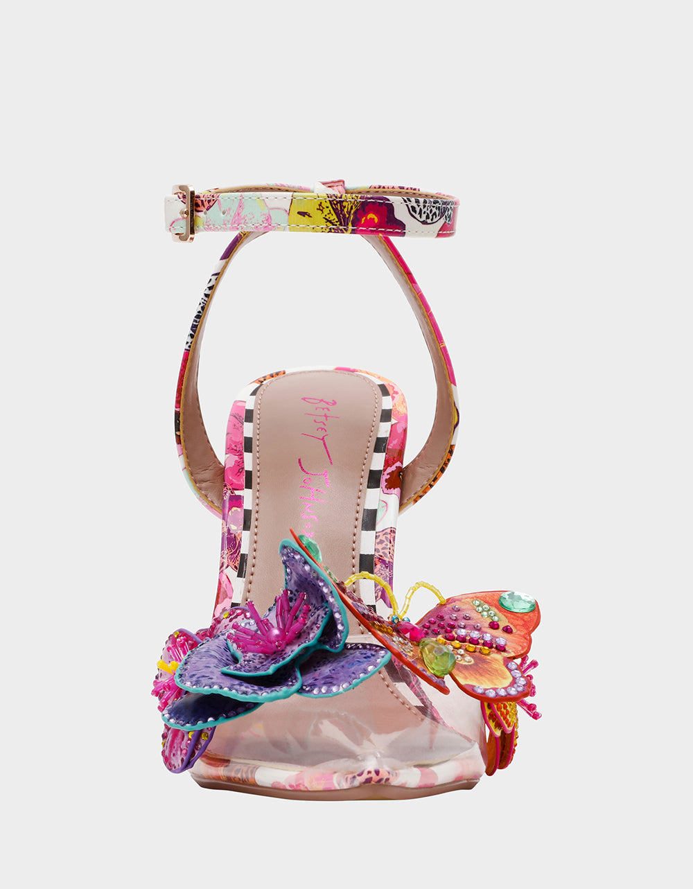 CHELSIE WHITE MULTI - SHOES - Betsey Johnson