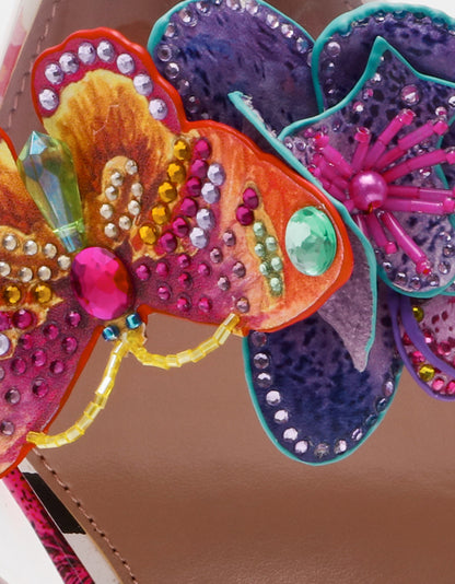 CHELSIE WHITE MULTI - SHOES - Betsey Johnson