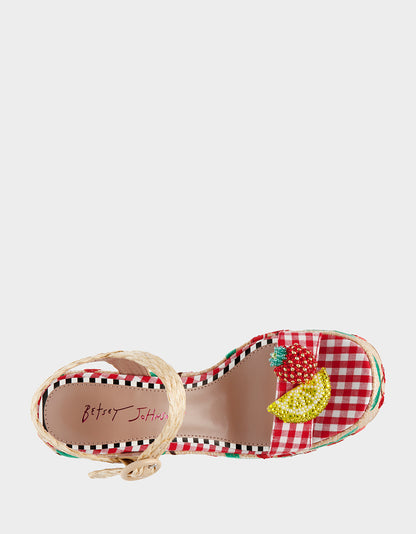 CHEYNE NATURAL MULTI - SHOES - Betsey Johnson