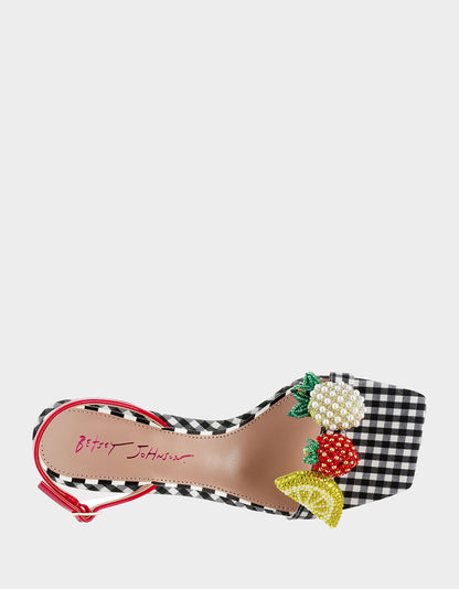 COLSON BLACK MULTI - SHOES - Betsey Johnson