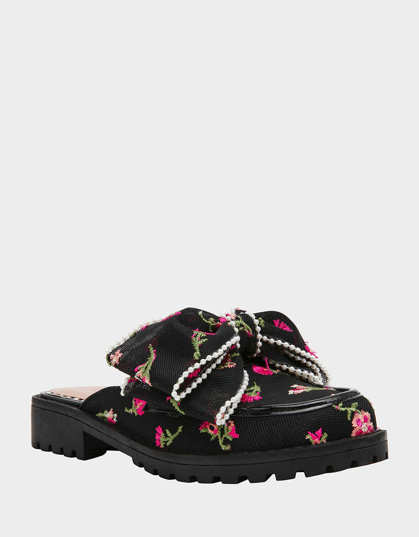COOPER BLACK MULTI - SHOES - Betsey Johnson