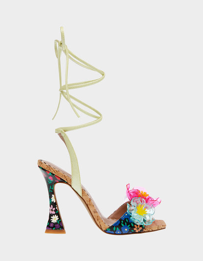 DELANY GREEN MULTI - SHOES - Betsey Johnson