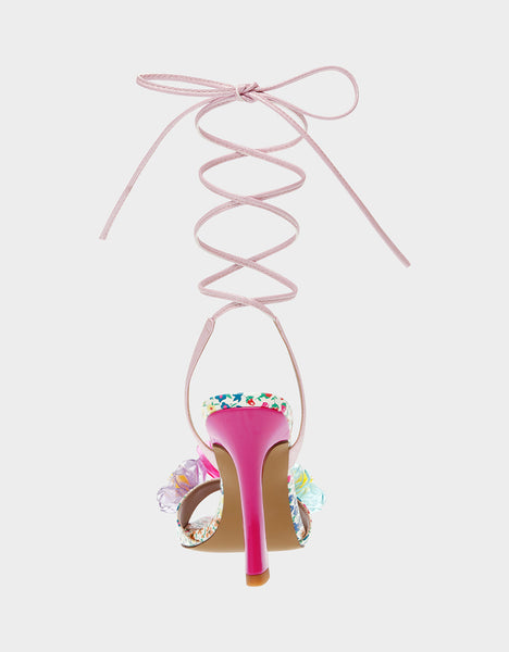 DELANY PINK MULTI - SHOES - Betsey Johnson