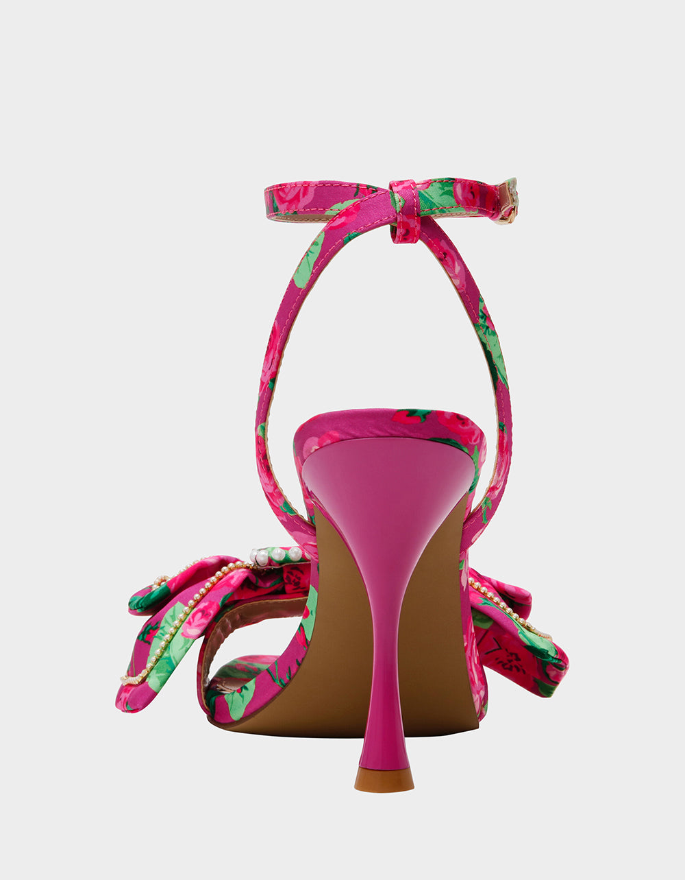 DENLY FUCHSIA FLORAL - SHOES - Betsey Johnson