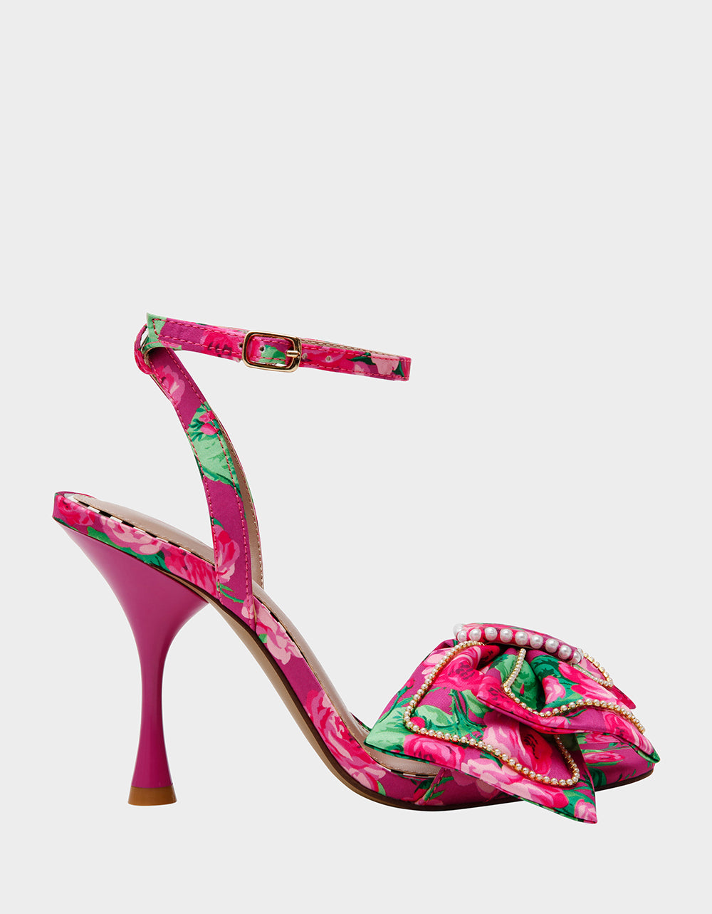 DENLY FUCHSIA FLORAL - SHOES - Betsey Johnson