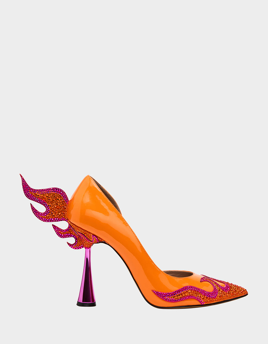 PHOENIX ORANGE MULTI - SHOES - Betsey Johnson
