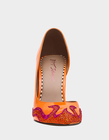 PHOENIX ORANGE MULTI - SHOES - Betsey Johnson