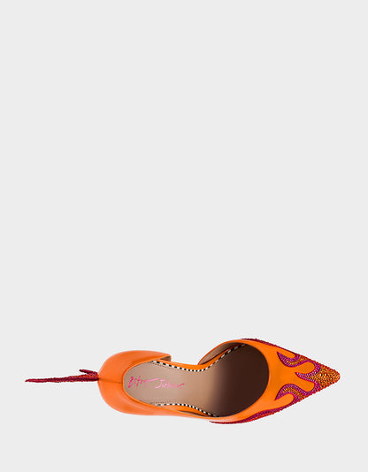 PHOENIX ORANGE MULTI - SHOES - Betsey Johnson
