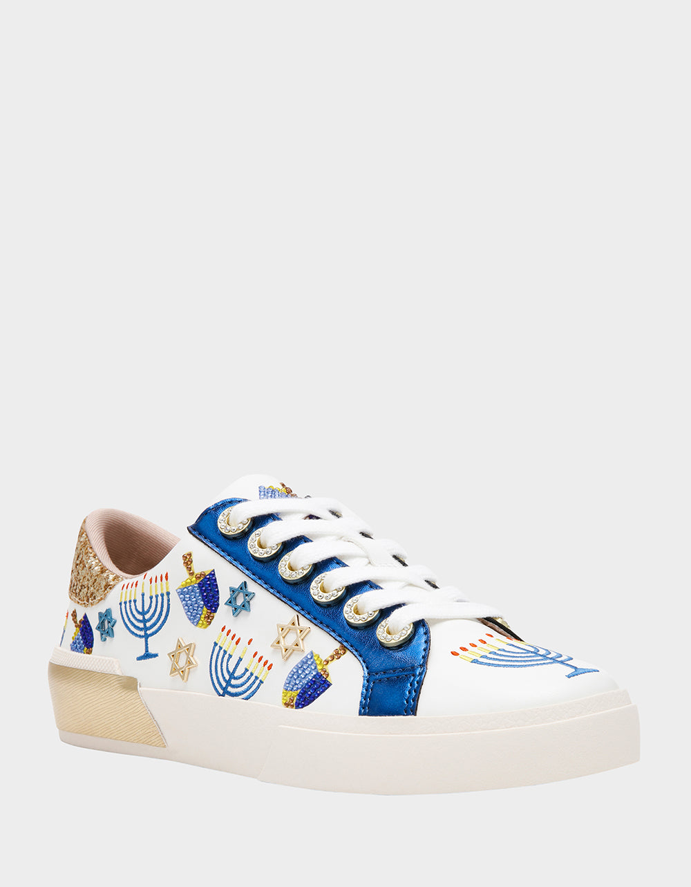 DREIDEL WHITE/GOLD - SHOES - Betsey Johnson - view 2
