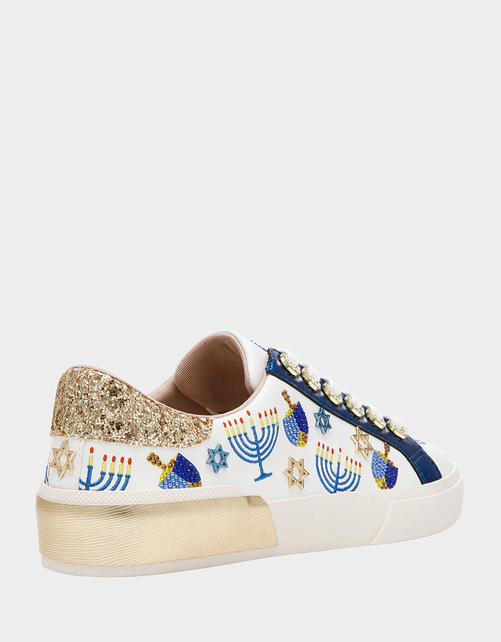 DREIDEL WHITE/GOLD - SHOES - Betsey Johnson - view 4