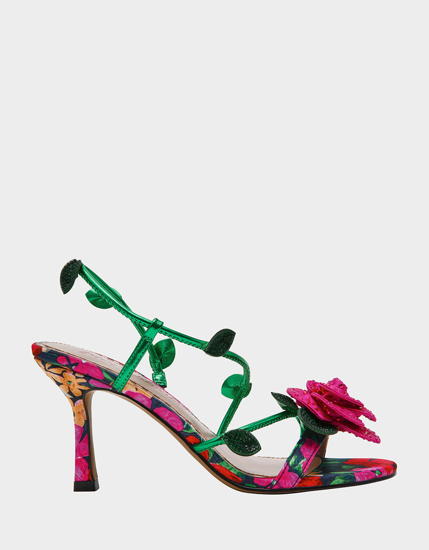 EVELYN FLORAL MULTI - SHOES - Betsey Johnson