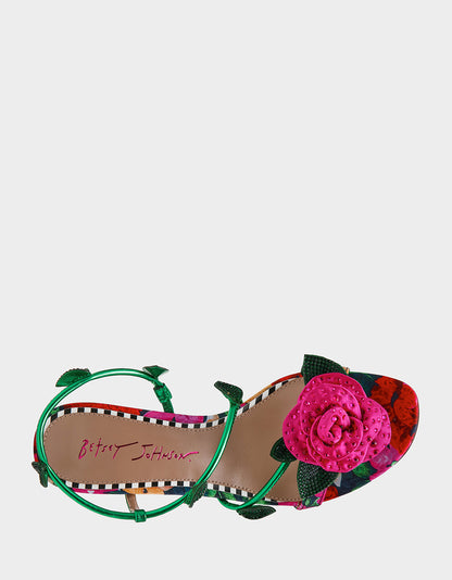 EVELYN FLORAL MULTI - SHOES - Betsey Johnson
