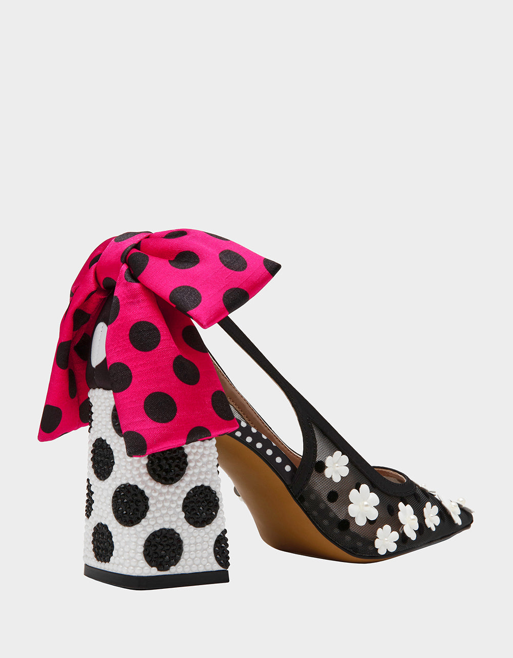 FELIX BLACK/WHITE/MULTI - SHOES - Betsey Johnson - view 4