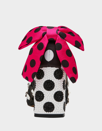 FELIX BLACK/WHITE/MULTI - SHOES - Betsey Johnson