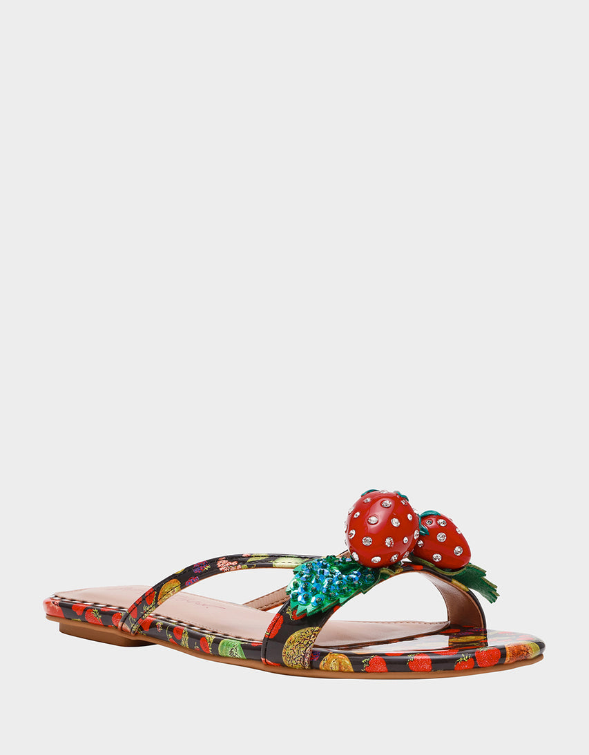 GARRIK BLACK MULTI - SHOES - Betsey Johnson