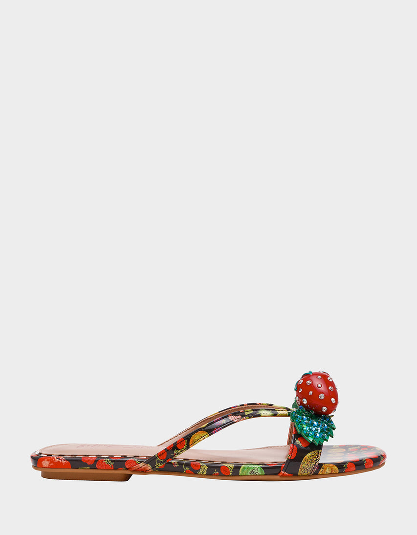 GARRIK BLACK MULTI - SHOES - Betsey Johnson