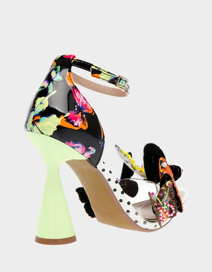 GIDELLE BLACK MULTI - SHOES - Betsey Johnson