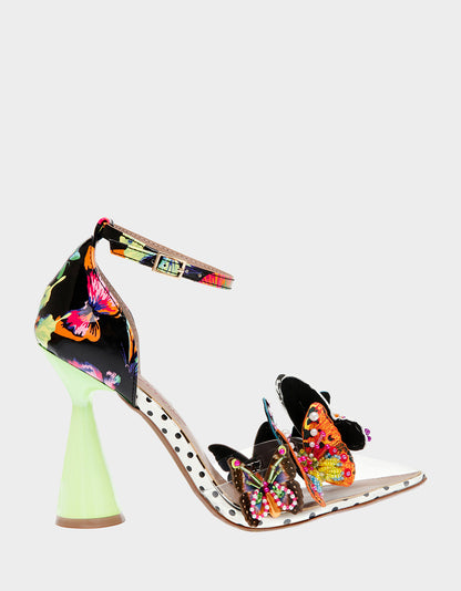 GIDELLE BLACK MULTI - SHOES - Betsey Johnson