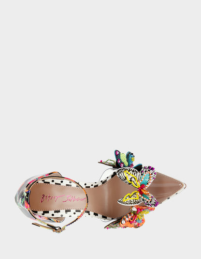 GIDELLE BLACK MULTI - SHOES - Betsey Johnson