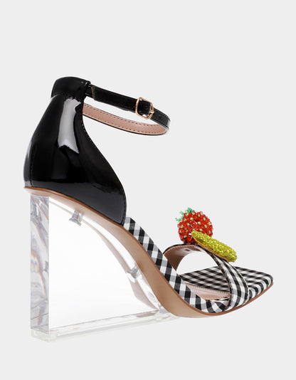 HARLEN BLACK MULTI - SHOES - Betsey Johnson