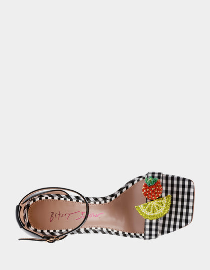 HARLEN BLACK MULTI - SHOES - Betsey Johnson