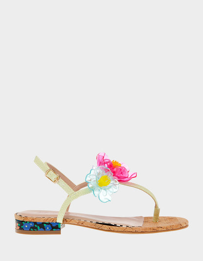 HAVANAH GREEN MULTI - SHOES - Betsey Johnson