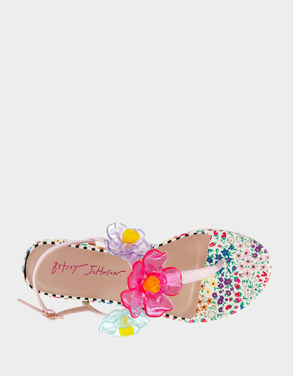 HAVANAH PINK MULTI - SHOES - Betsey Johnson