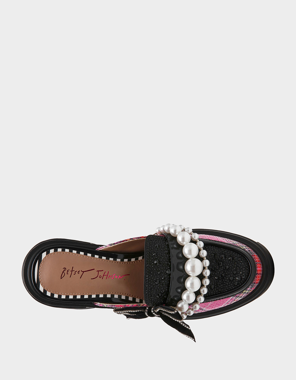 HAVEN PINK PLAID MULTI - SHOES - Betsey Johnson - view 6