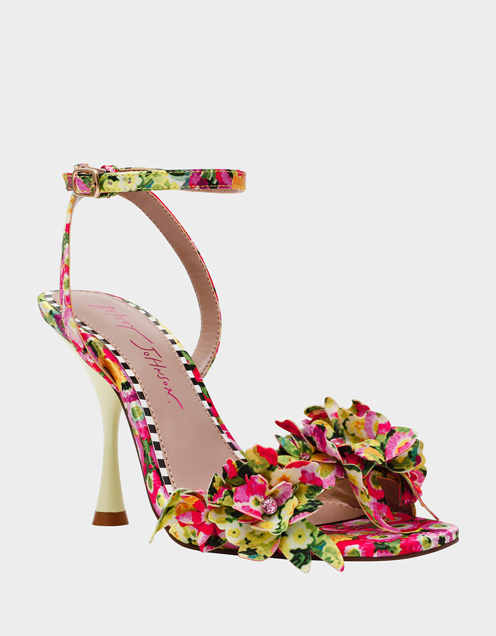 HILLEY GREEN FLORAL MULTI - SHOES - Betsey Johnson