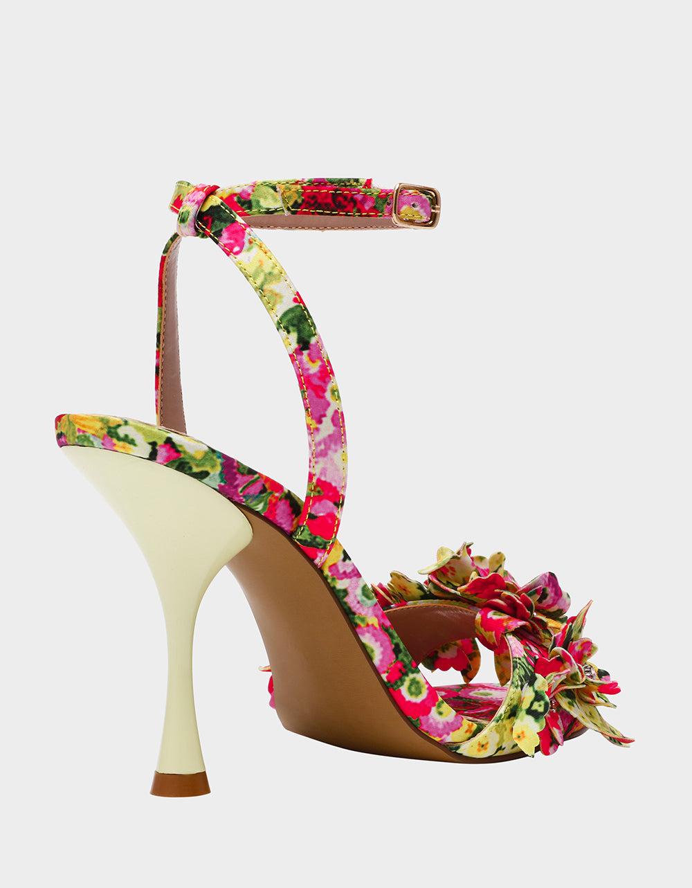 HILLEY GREEN FLORAL MULTI - SHOES - Betsey Johnson
