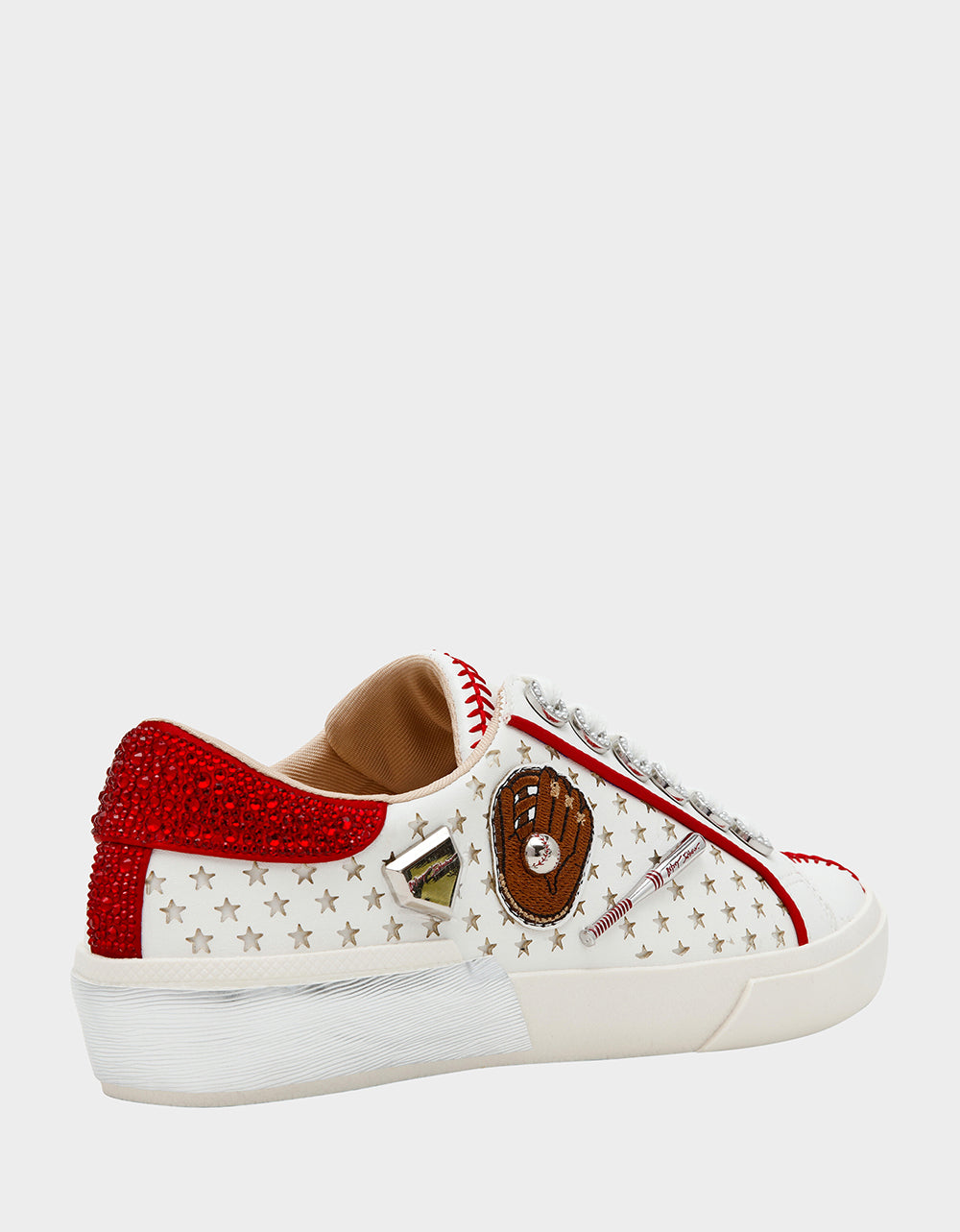 HOMERUN WHITE MULTI - SHOES - Betsey Johnson - view 4