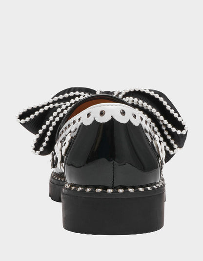 HURLEY BLACK/WHITE FLOWER - SHOES - Betsey Johnson