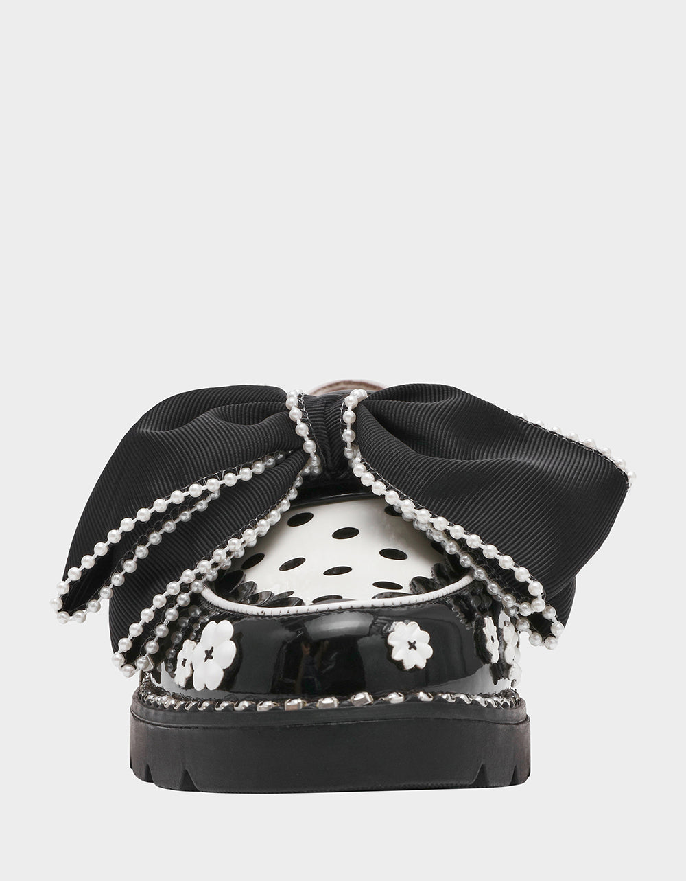 HURLEY BLACK/WHITE FLOWER - SHOES - Betsey Johnson - view 3